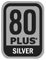 80PLUS Silver認証高効率電源