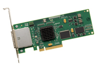 LSI Logic SAS 3801E (3Gbps/PCIe/外8ポート)