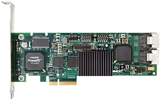 3ware 9650SE-8LPML (8*SATAII/RAID6/PCIe/LP)