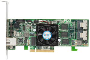 Areca ARC-1222 (PCIe/内8ポート)