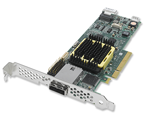 Adaptec 2/5シリーズSAS RAIDコントローラ