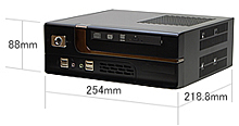 Mini-ITXマザーボード搭載スリムPC