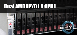 Dual AMD EPYC対応GPGPU