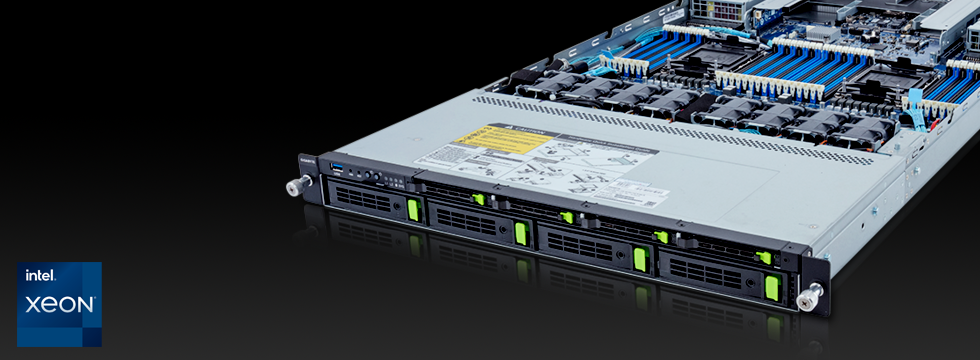 第5世代Intel Xeon Scalable Processor 1Uサーバ